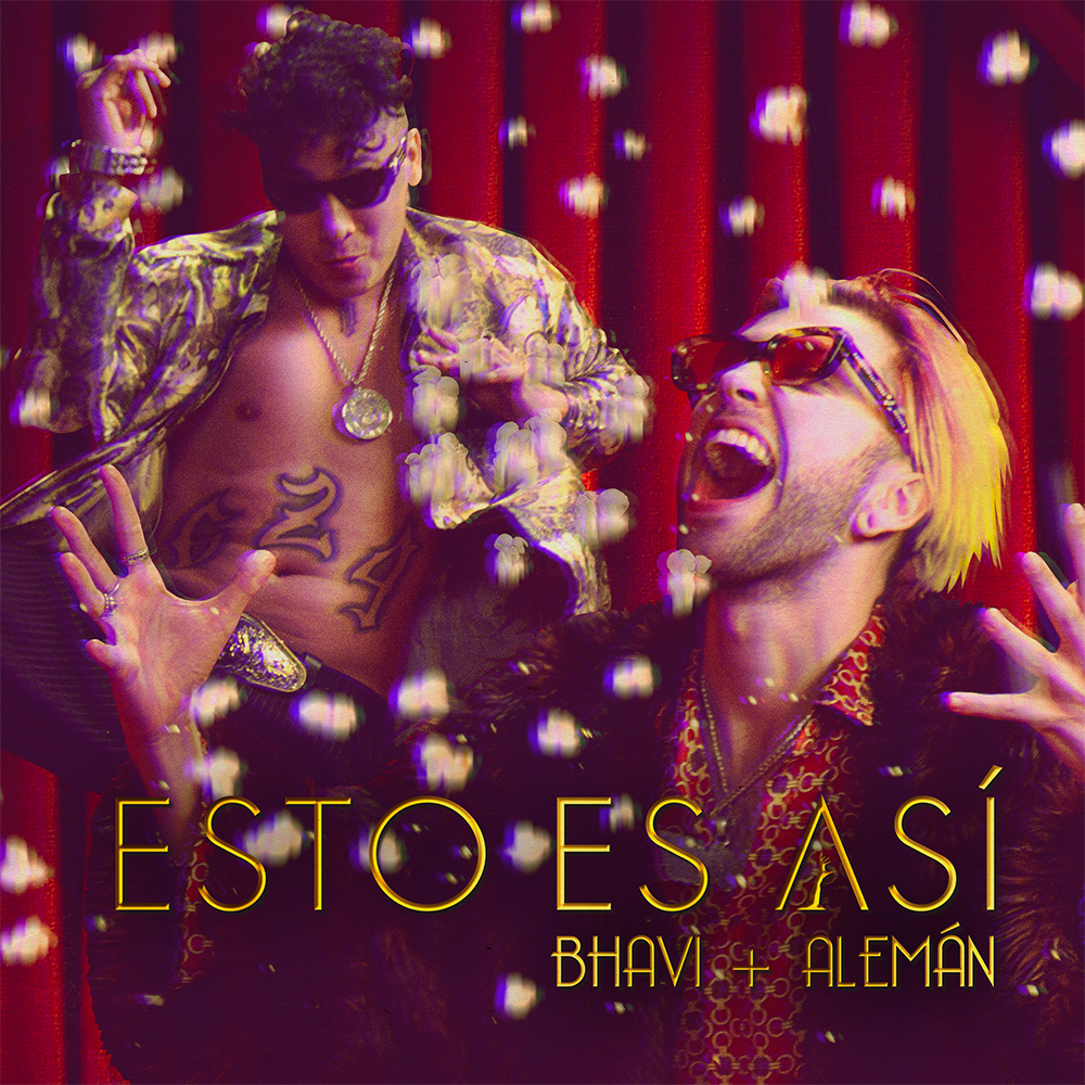 Album cover art for "ESTO ES ASÍ" by Bhavi