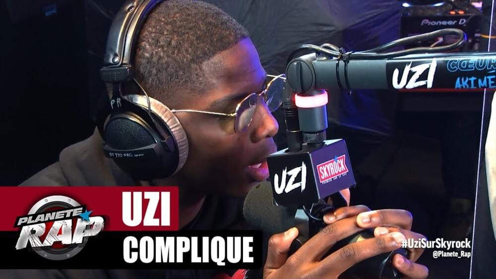Album cover art for "Compliqué" by UZI (FRA)