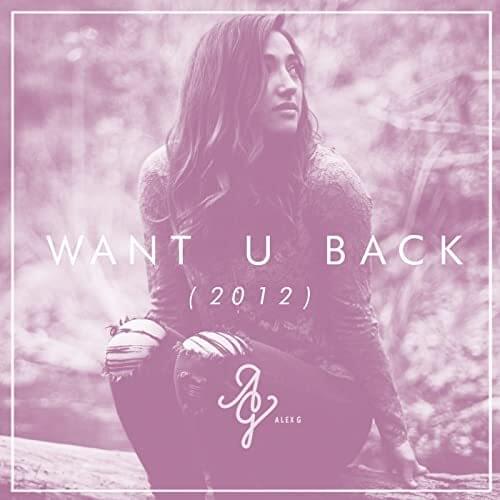 Album cover art for "Want u back" by Alex Blue & Kait Weston