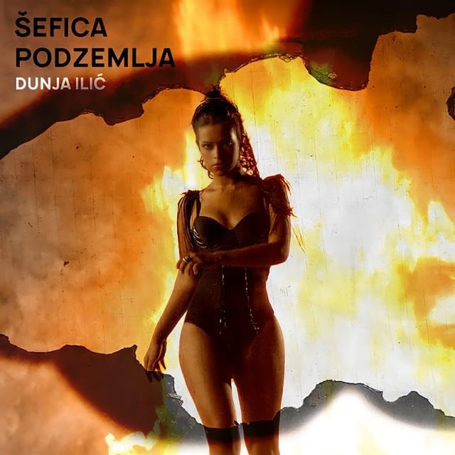 Album cover art for "Šefica podzemlja" by Dunja Ilić