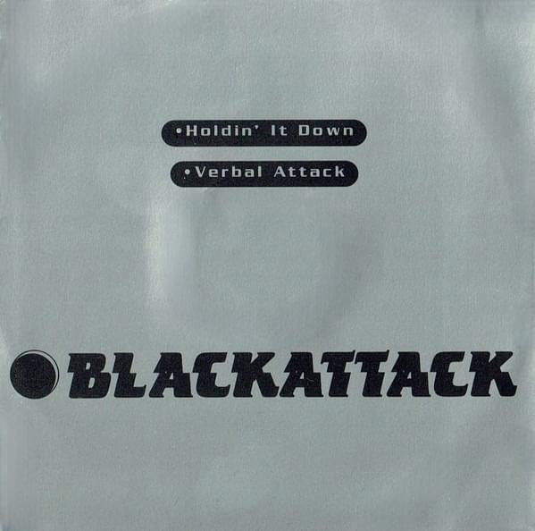 Album cover art for "Verbal Attack" by DJ Babu & Problemz (USA) & Al’ Tariq