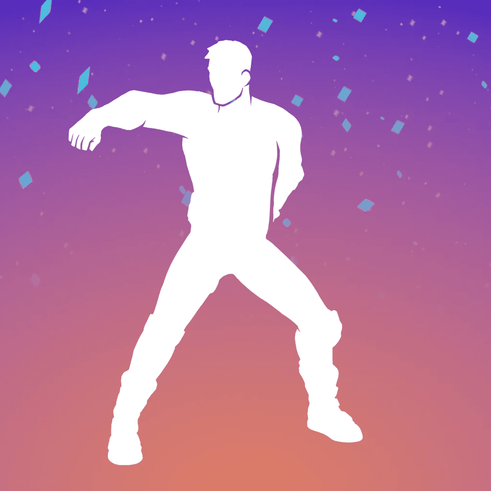 Album cover art for "Ask Me" by Fortnite
