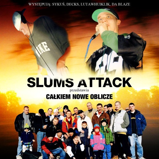 Album cover art for "Kontrowersja" by Slums Attack