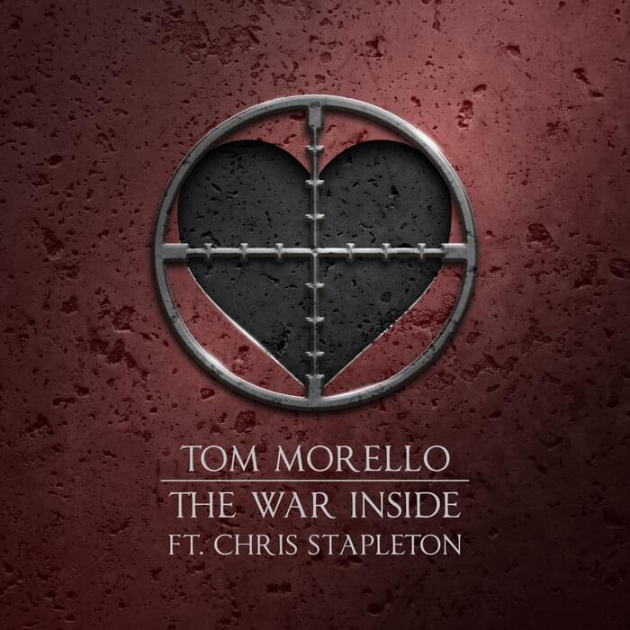Album cover art for "The War Inside" by Tom Morello & Chris Stapleton