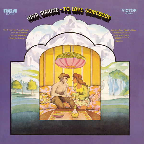 Album cover art for "Suzanne" by Nina Simone