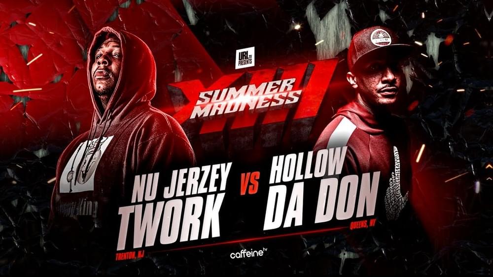 Album cover art for "Hollow Da Don vs. Nu Jerzey Twork" by URLtv & Hollow Da Don & Nu Jerzey Twork