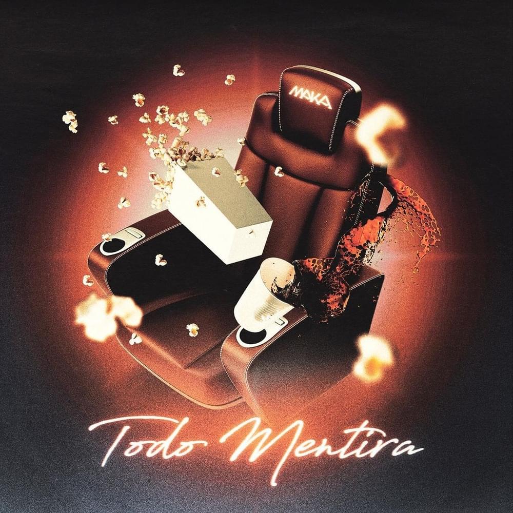 Album cover art for "Todo Mentira" by Maka