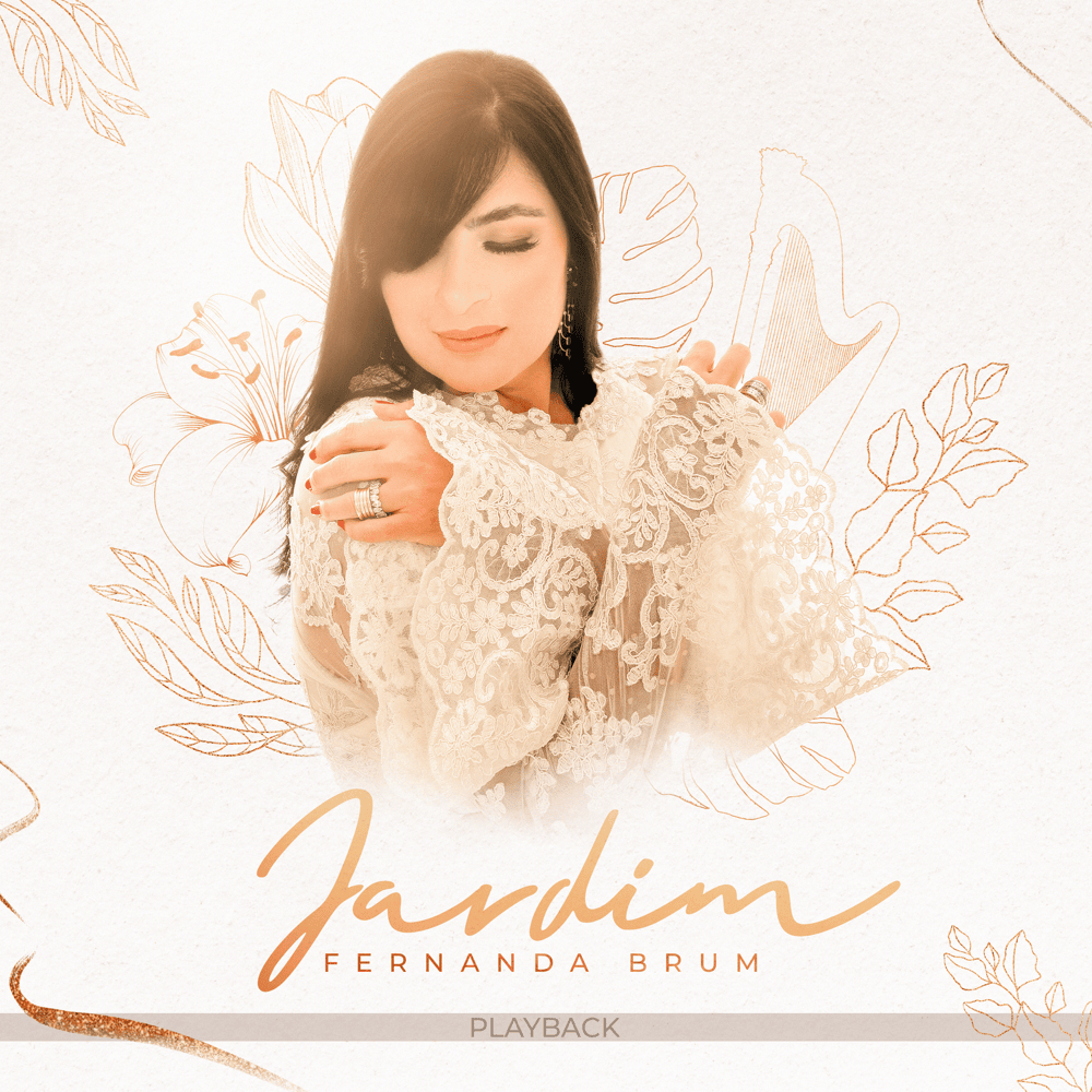 Album cover art for "Jardim (Playback)" by Fernanda Brum