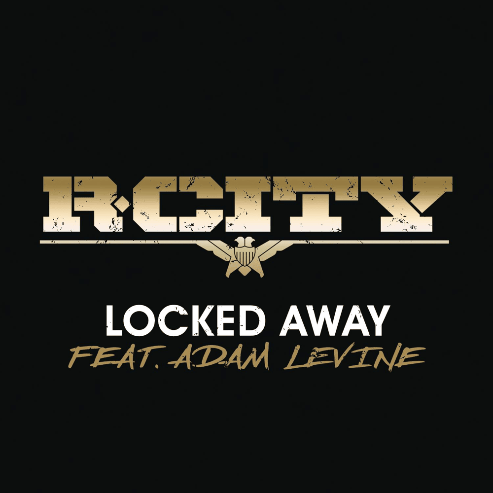 Album cover art for "Locked Away" by Madilyn & Adam Levine