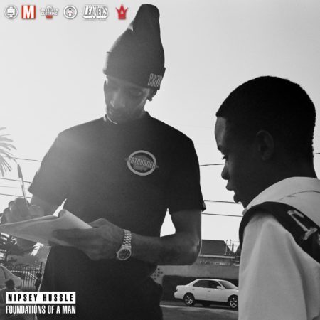 Album cover art for "Foundations of a Man" by Nipsey Hussle & DCokah
