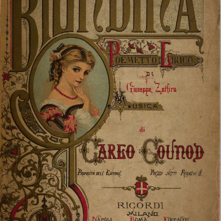 Se come io son poeta by Charles Gounod