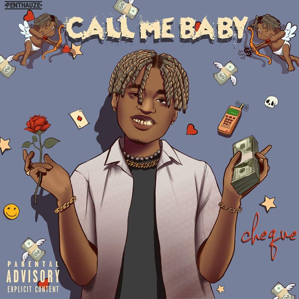 Album cover art for "Call Me Baby" by Cheque