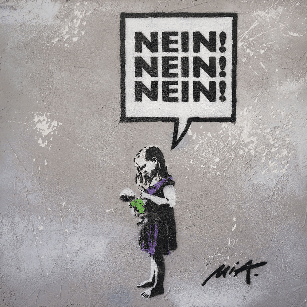 Album cover art for "Nein! Nein! Nein!" by MIA. (DEU)