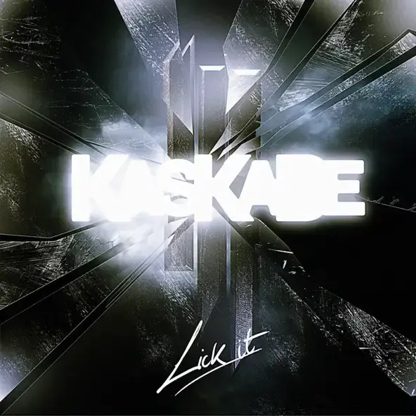 Album cover art for "Lick It" by Kaskade