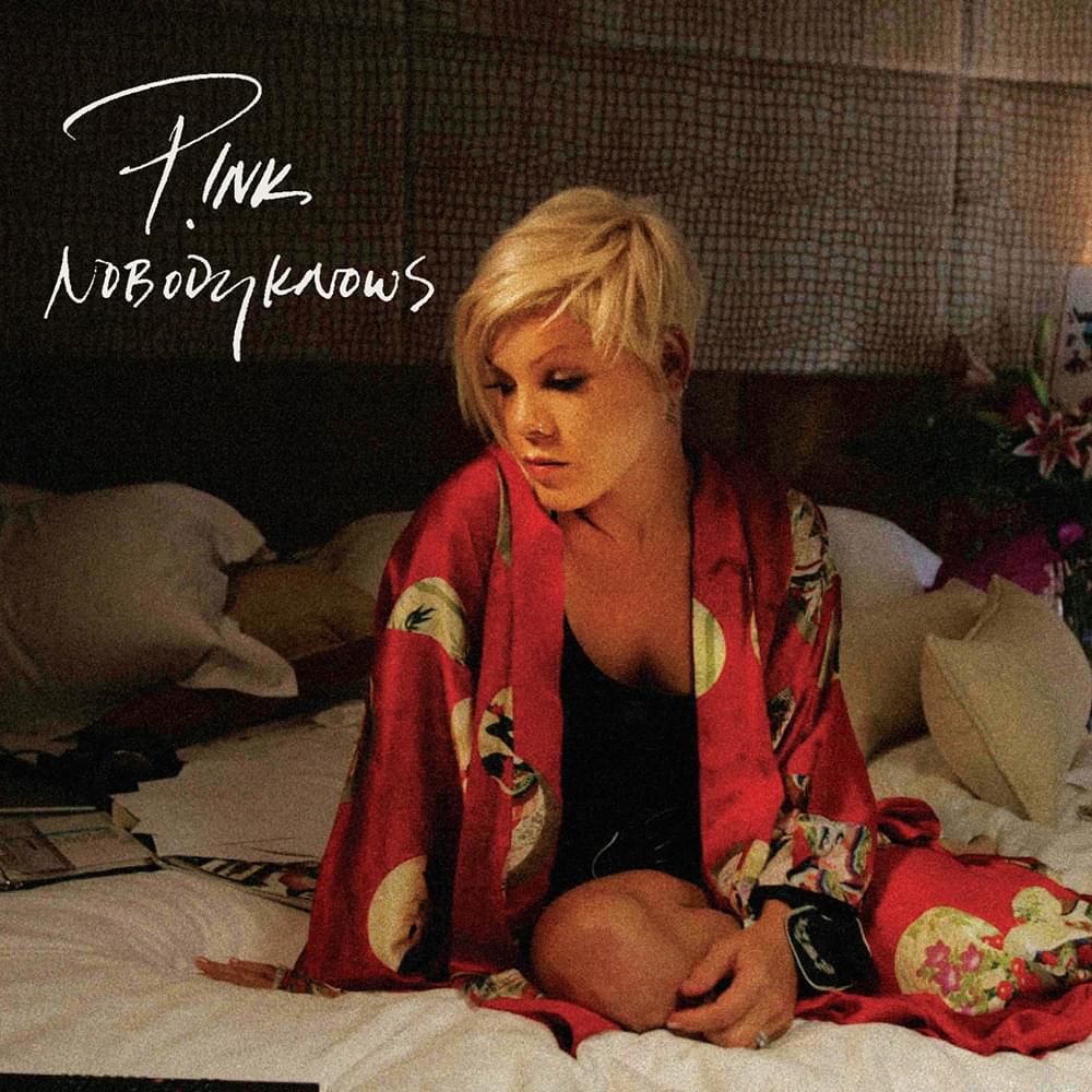 Album cover art for "Nobody Knows" by P!nk