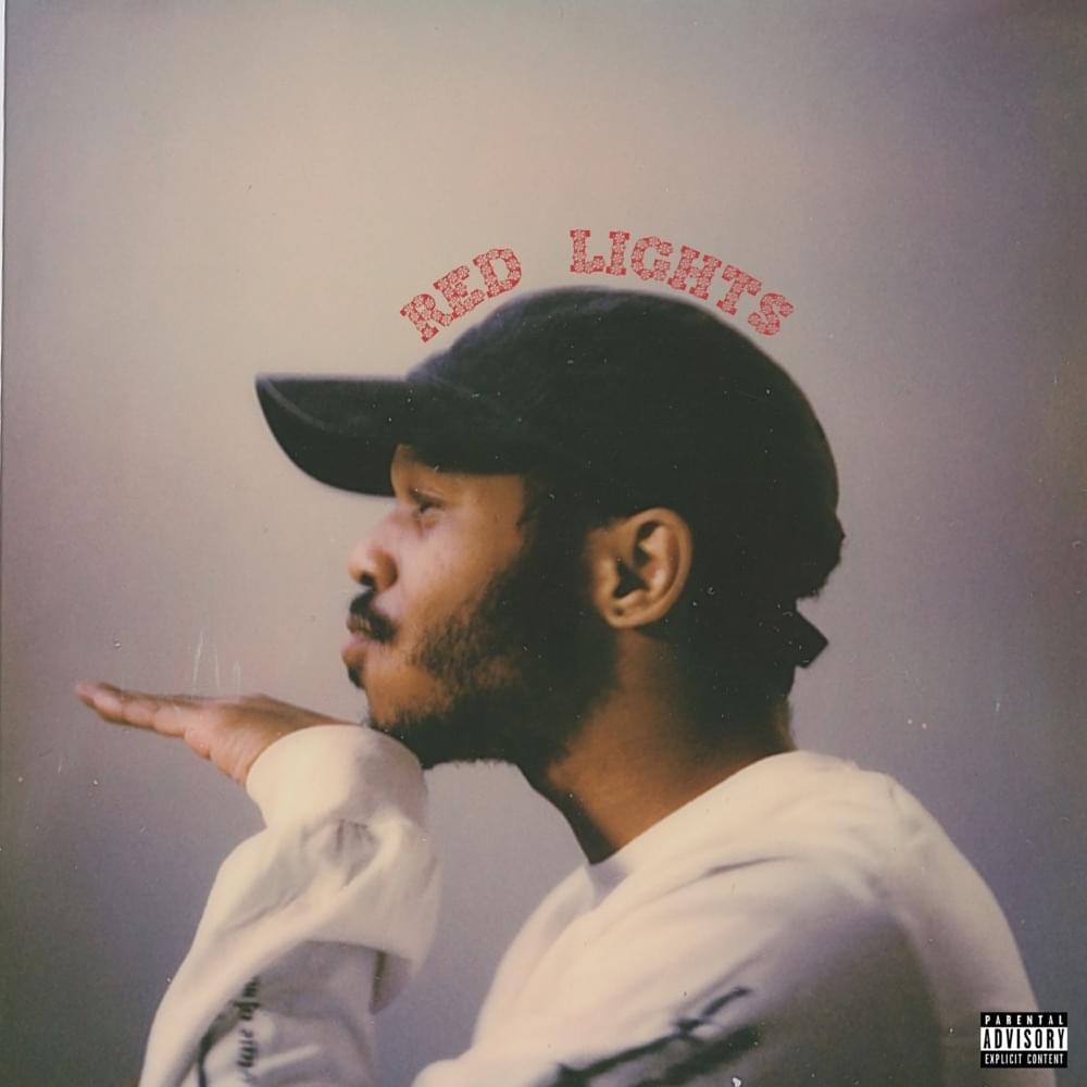 Album cover art for "Red Lights" by Kota the Friend & Hello Oshay