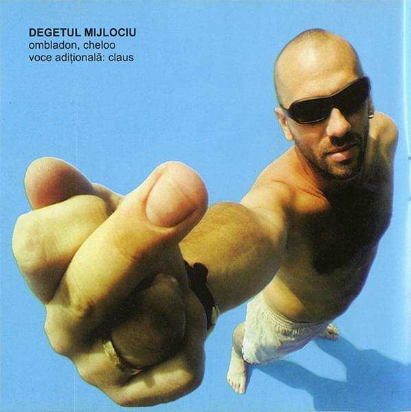 Album cover art for "Degetul mijlociu" by Paraziții