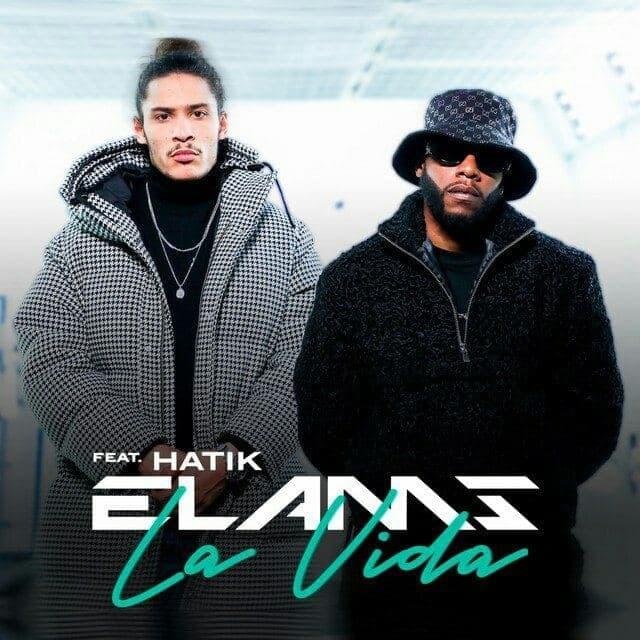 Album cover art for "La vida" by Elams & Hatik