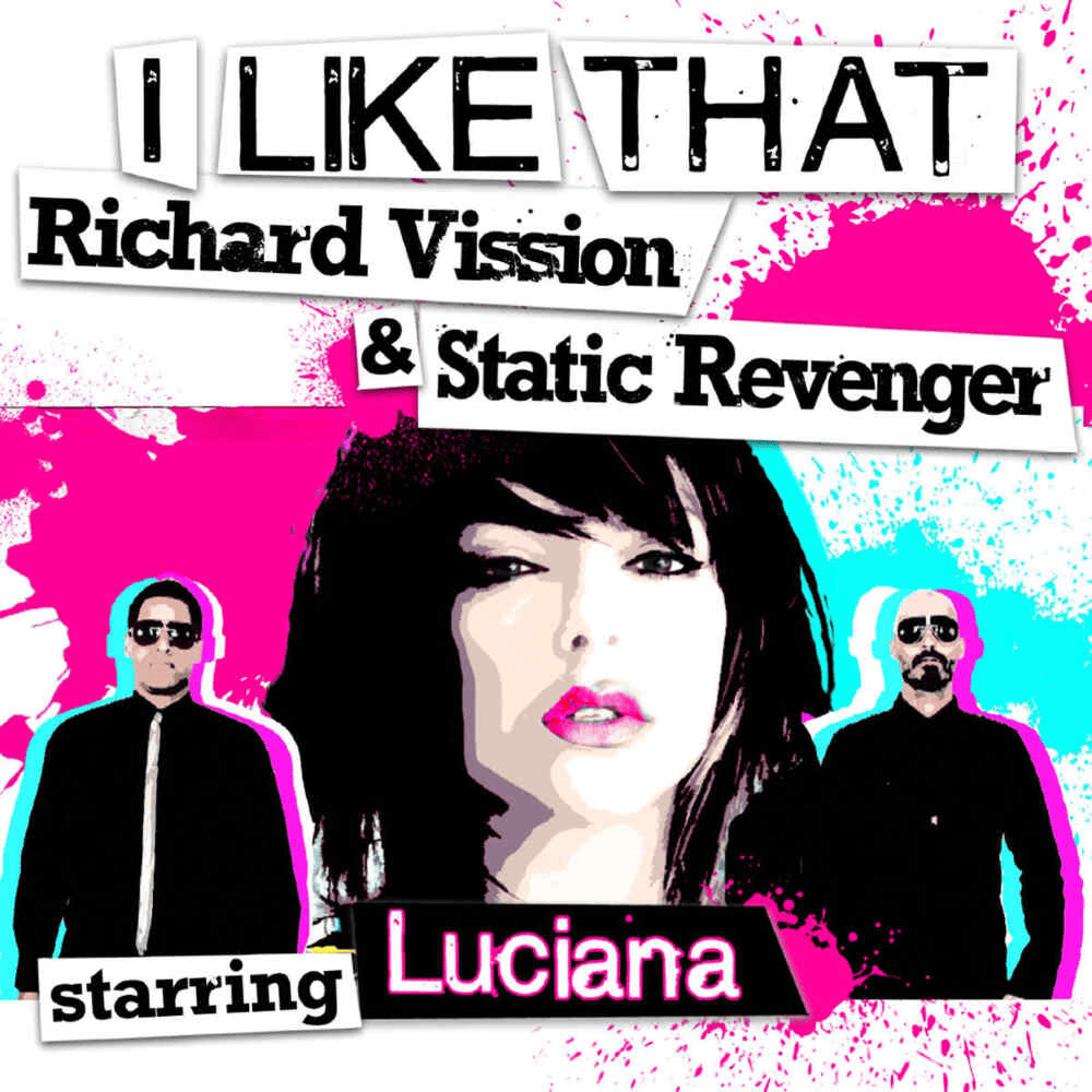 Album cover art for "I Like That" by Richard Vission & Luciana