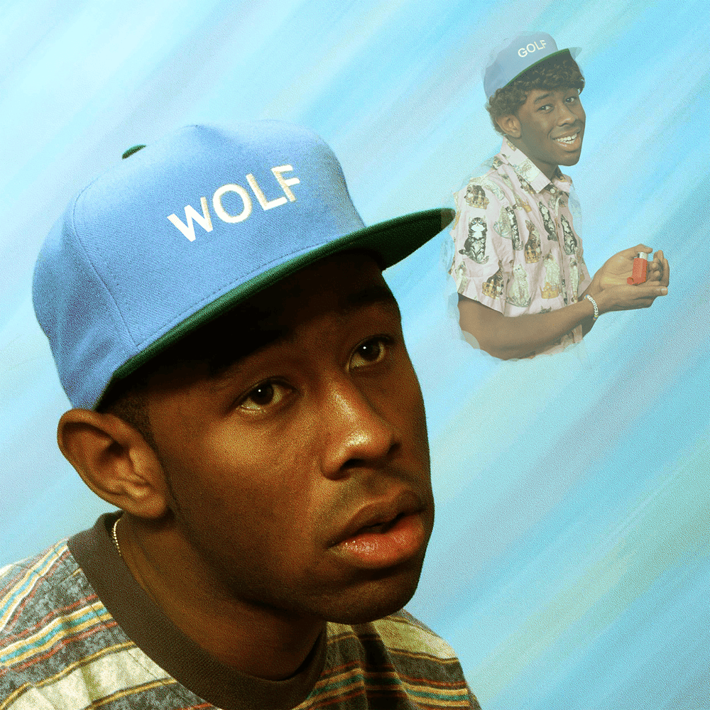 Album cover art for "WOLF" by Tyler, The Creator