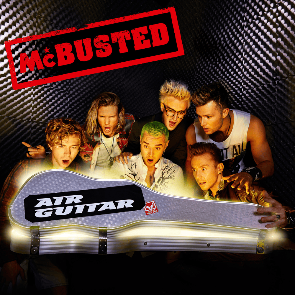 Album cover art for "Air Guitar" by McBusted