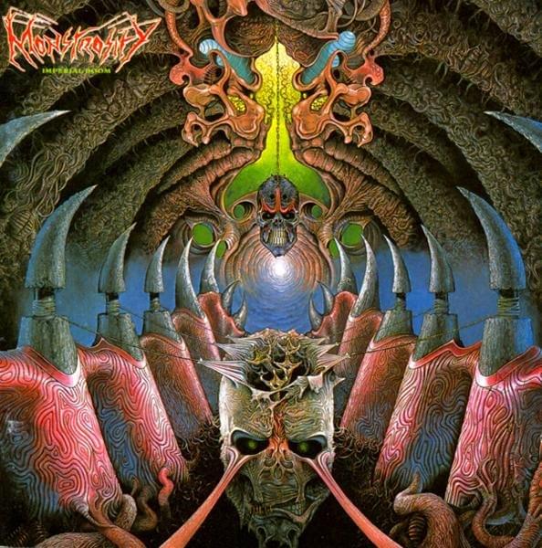 Album cover art for "Ceremonial Void" by Monstrosity