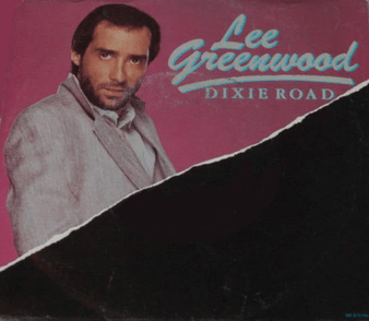 Album cover art for "Dixie Road" by Lee Greenwood