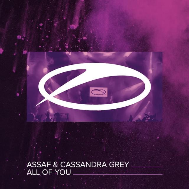 Album cover art for "All Of You" by Armin van Buuren & Cassandra Grey