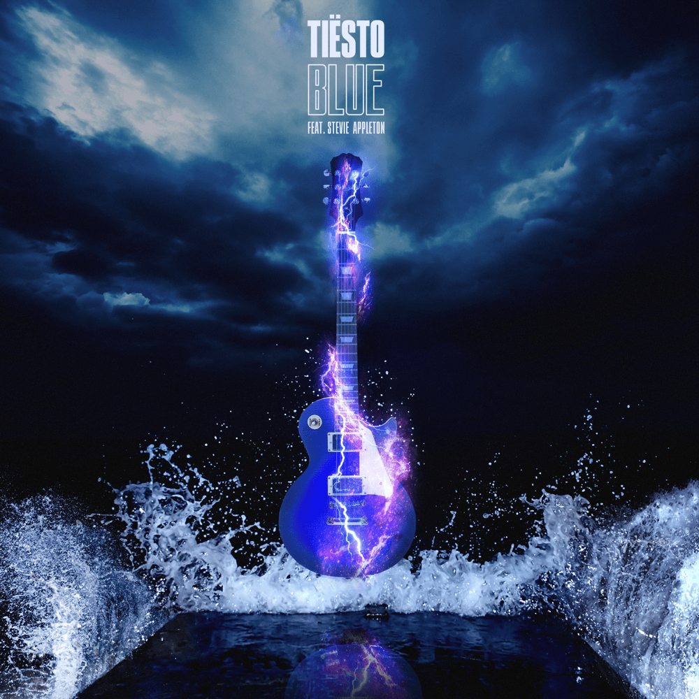 Album cover art for "BLUE" by Tiësto & Stevie Appleton