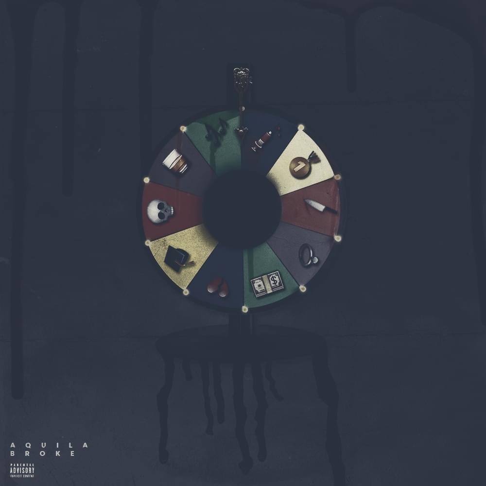 Album cover art for "Броук (BROKE)" by AQUILA