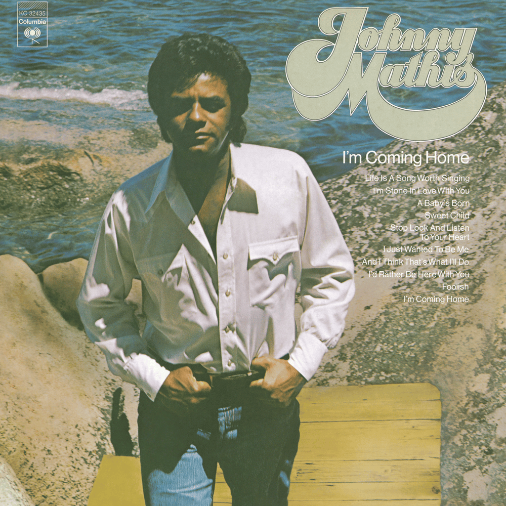 Album cover art for "I’m Stone In Love With You" by Johnny Mathis