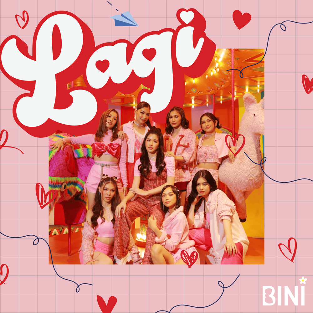 Album cover art for "Lagi" by BINI