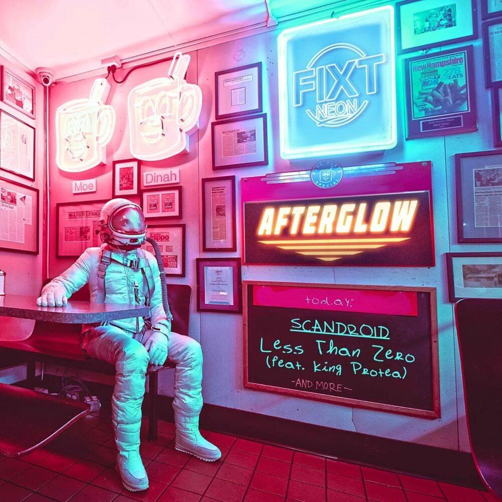 Album cover art for "Less Than Zero [Instrumental]" by Scandroid