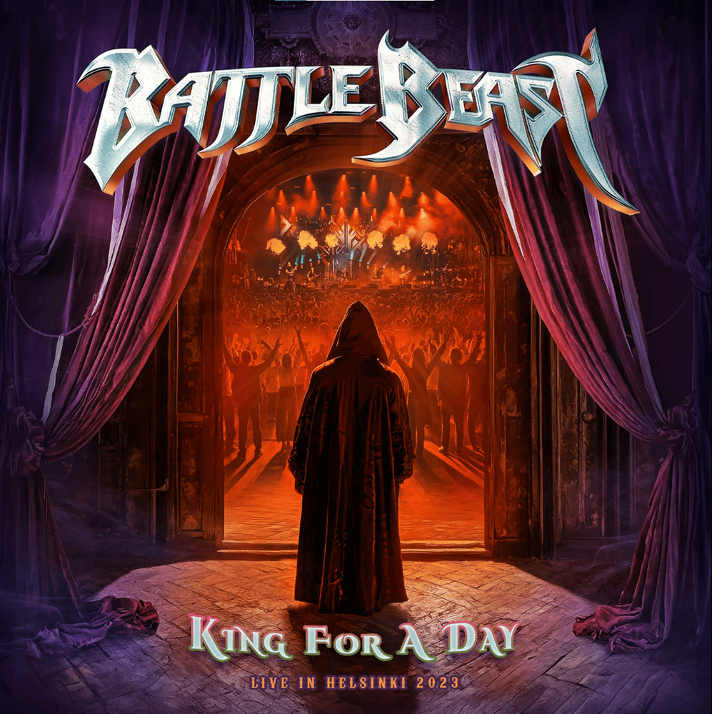 Album cover art for "King for a Day (Live in Helsinki 2023)" by Battle Beast