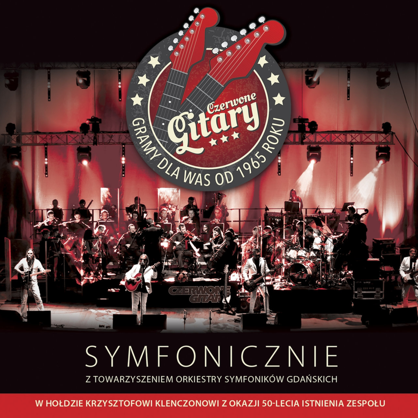 Album cover art for "Latawce Z Moich Stron (Live)" by Czerwone Gitary & Orkiestra Symfoników Gdańskich