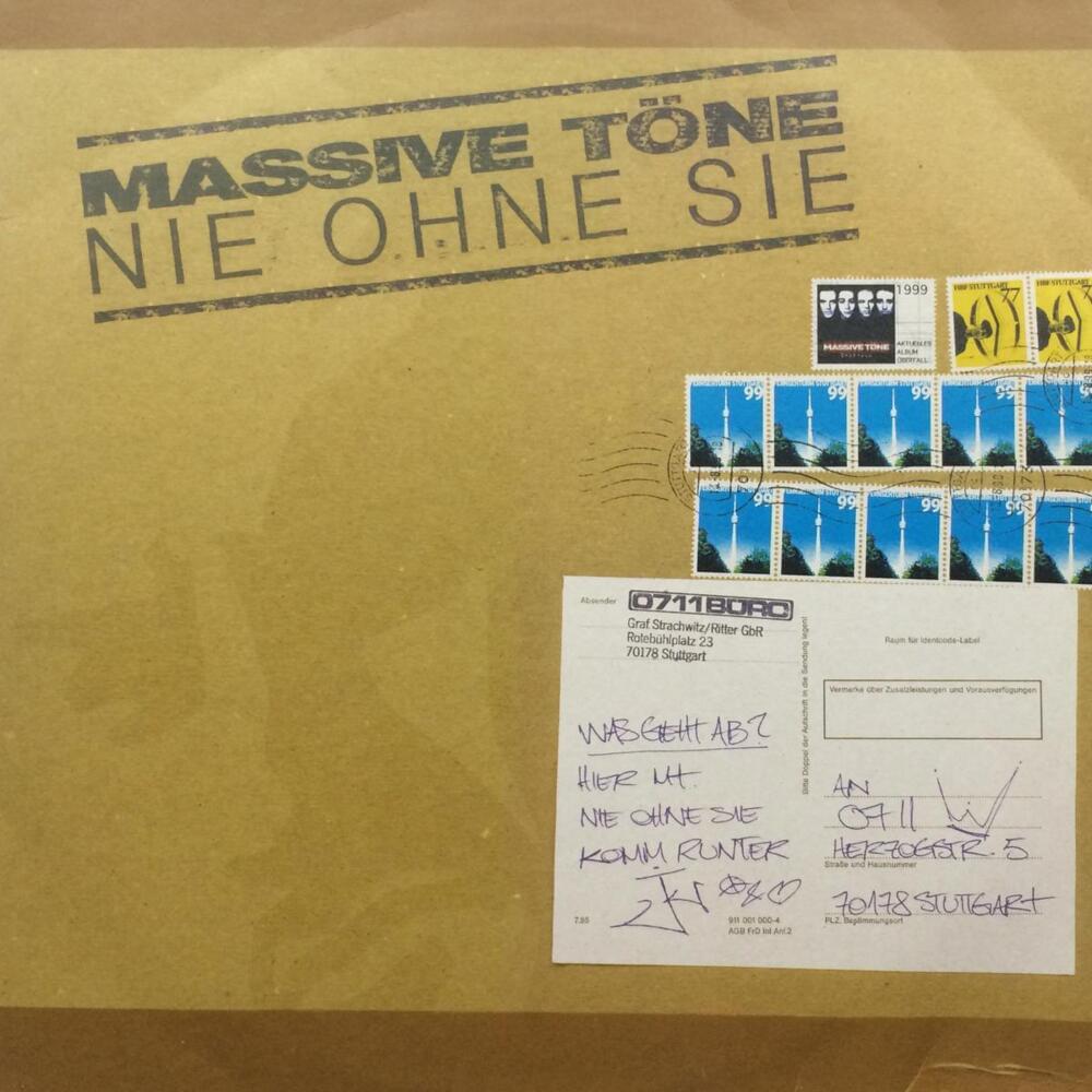 Album cover art for "Nie ohne sie" by Massive Töne