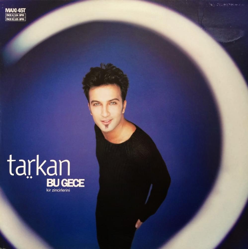 Album cover art for "Bu Gece (Kır Zincirlerini) - remix 99" by Tarkan
