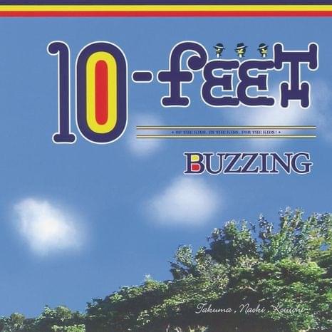 Album cover art for "BUZZING" by 10-FEET