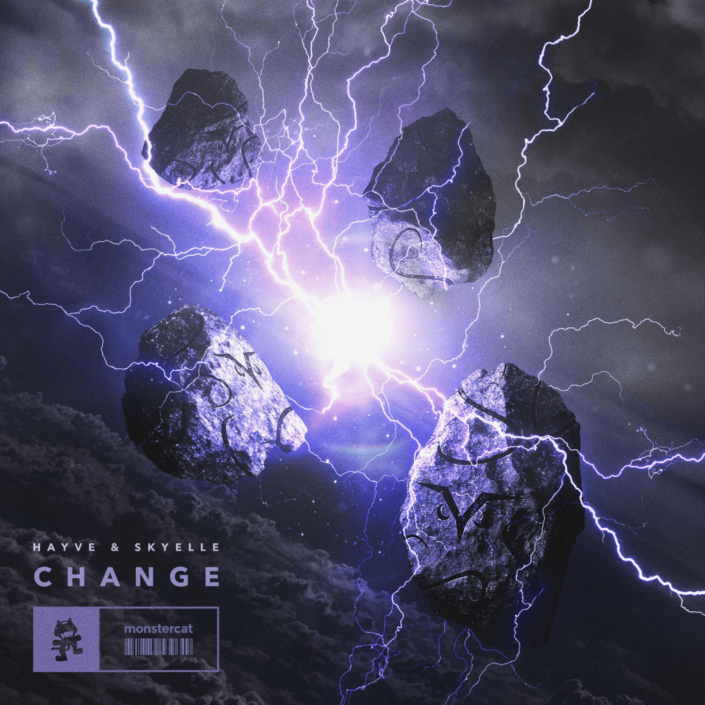 Album cover art for "Change" by hayve