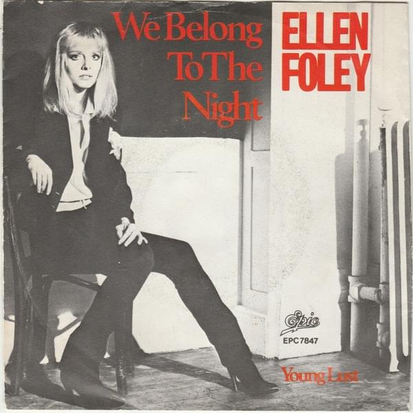 Album cover art for "We Belong to the Night" by Ellen Foley