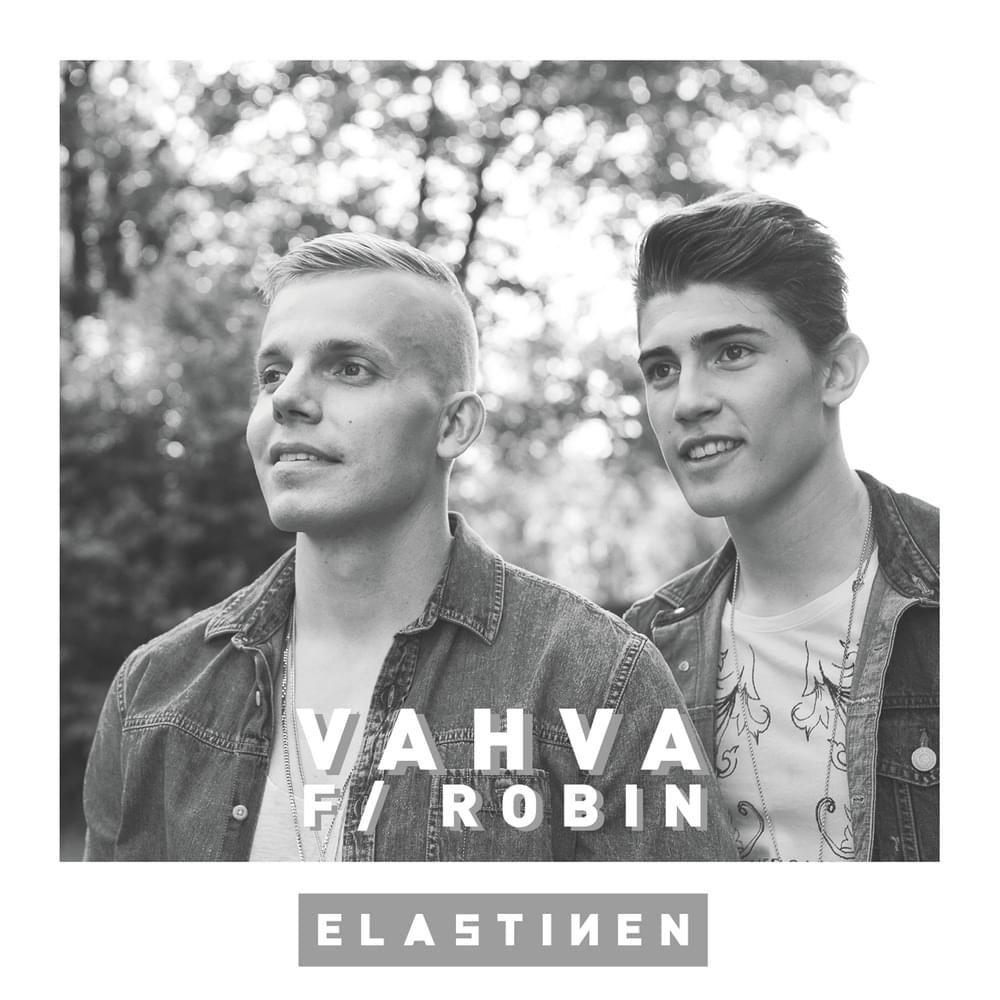 Album cover art for "Vahva" by Elastinen & Robin Packalen