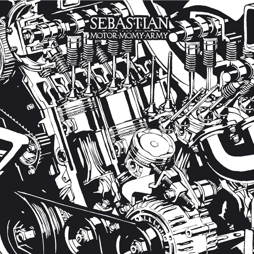 Album cover art for "Motor" by SebastiAn (FRA)
