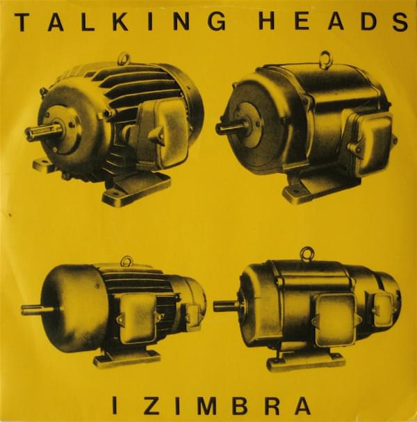 Album cover art for "I Zimbra" by Talking Heads