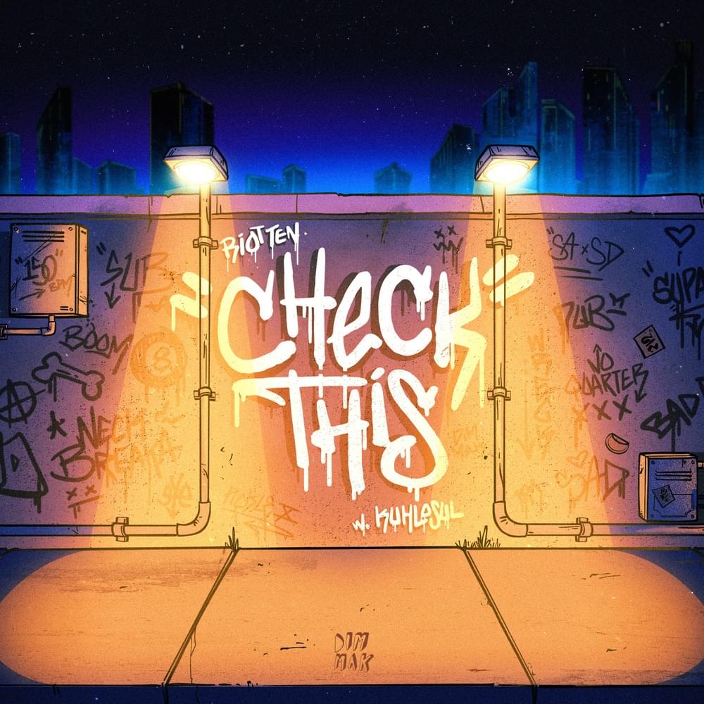 Album cover art for "Check This" by Riot Ten