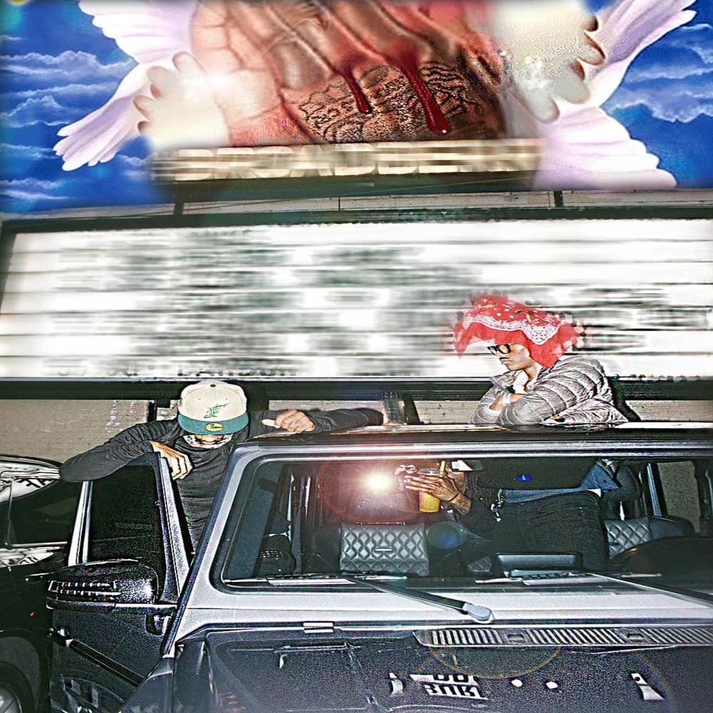 Album cover art for "GLIMEROCK" by Sickboyrari & CityBoy! (DC)