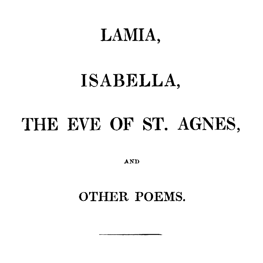 Lamia (Part 1) by John Keats