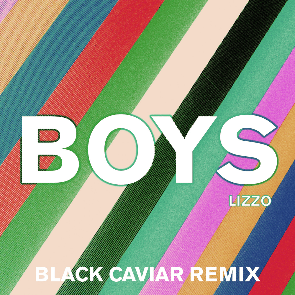 Album cover art for "Boys (Black Caviar Remix)" by Lizzo