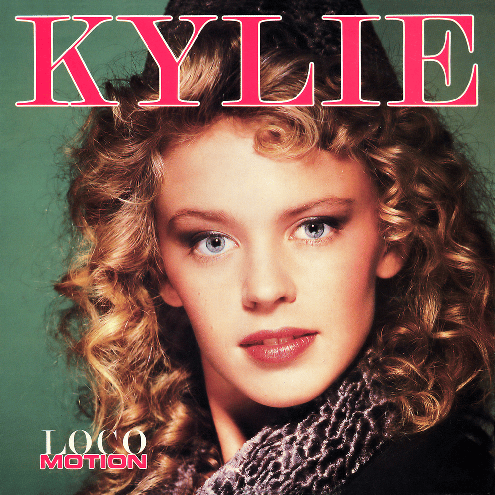 Album cover art for "Locomotion (Australian Version)" by Kylie Minogue