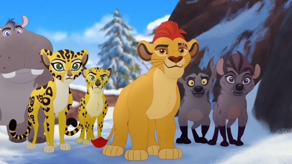 Album cover art for "As You Move On" by Cast of The Lion Guard