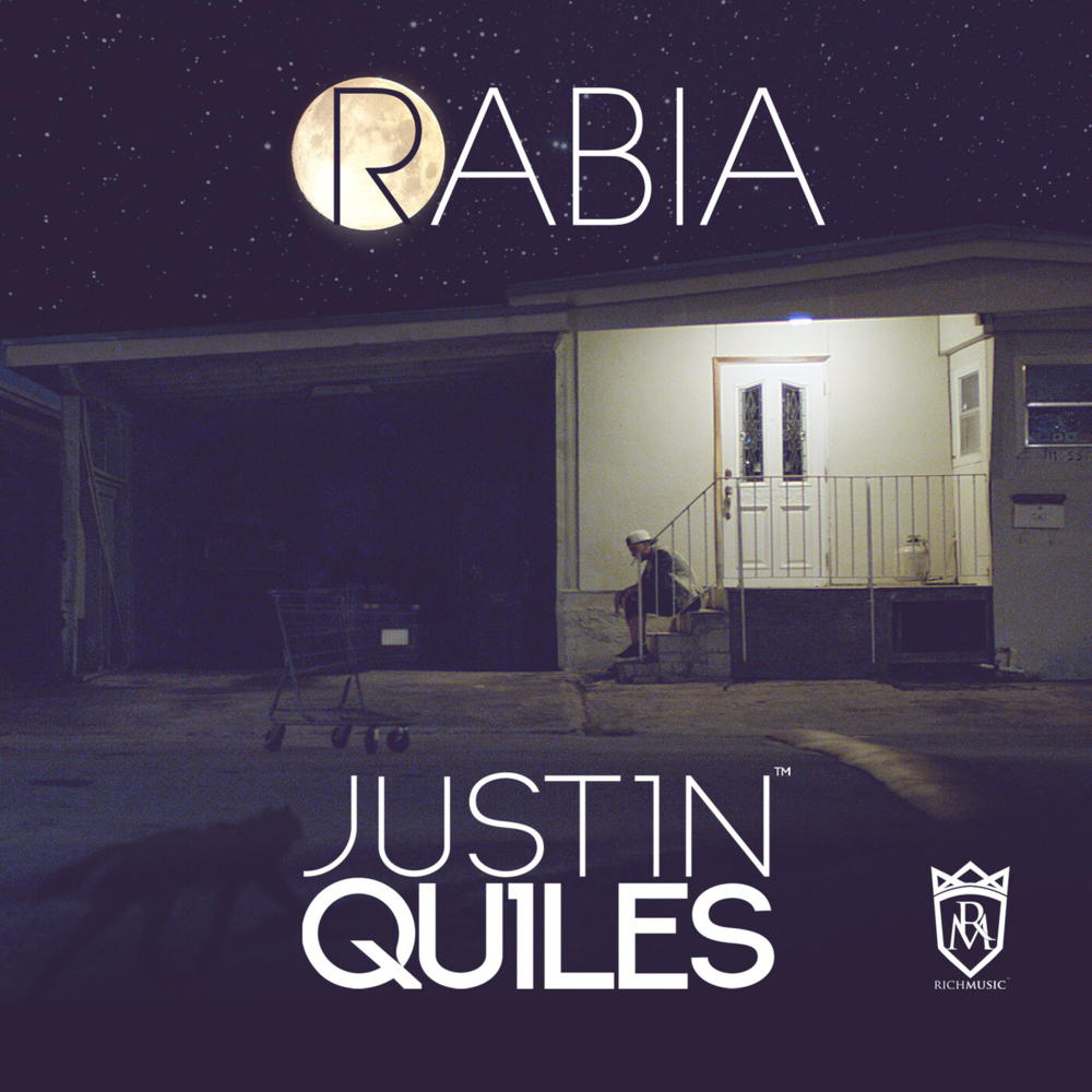 Album cover art for "Rabia" by Justin Quiles